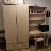 CAMERETTA PER RAGAZZI IN LEGNO CHIARO
