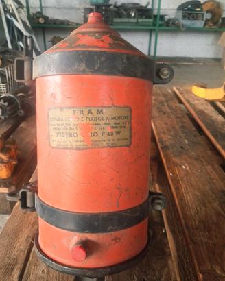 Portafiltro olio Vintage FIAT AD7 della FRAM