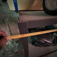 tavolo da lavoro in ferro esterno