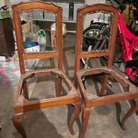 Coppia di sedie antiche