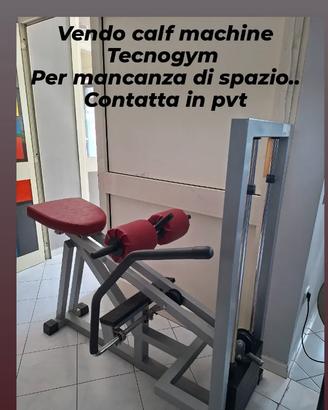Calf machine technogym
