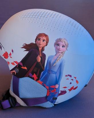 Come nuovo: casco sci bambina Frozen della Alpina 