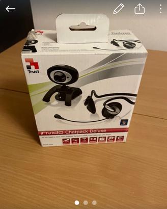 Webcam e cuffie per Pc