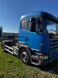 Scania 164L 480 trattore stradale con disco e impi