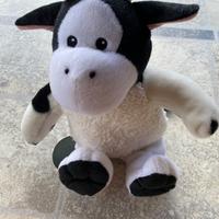 Peluche mucca riscaldabile al microonde