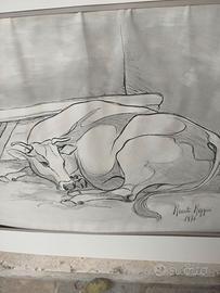 Renato Reggiori acquarello su cartoncino