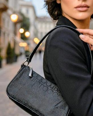 borsa a spalla vintage Roccobarocco  nera 