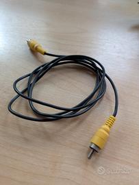 Cavo RCA giallo video composito maschio-maschio