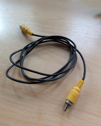 Cavo RCA giallo video composito maschio-maschio