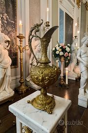 Grandioso Ewer, brocca rinascimentale "cervisia"