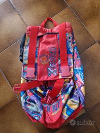Zaino scuola Seven Fantasy Rosso Pick-Up il portab
