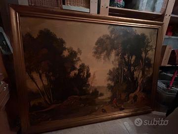 Quadro olio su tela