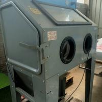 Cabina sabbiatrice con ciclone