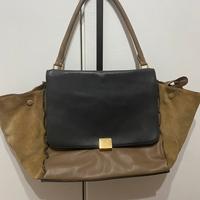 Borsa Celine trapeze grande beige marrone nera