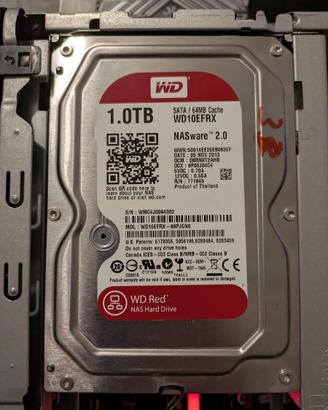 1 TB Hard Disk HDD Western Digital WD Red 3.5''