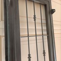 Inferriata  porta in ferro grata