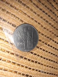 100 lire Minerva 1958