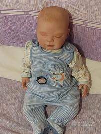 Reborn In Vinile Maschietto 48 cm circa