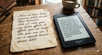 Trascrizione digitale testi, libri, scritti a mano