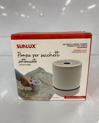 Pompa per sacchetti sottovuoto Sunlux