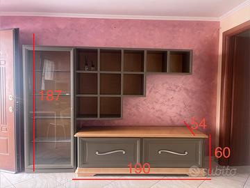 Ritiro celere. PARETE ATTREZZATA soggiorno