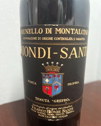 Vino BIONDI-SANTI annata 2000