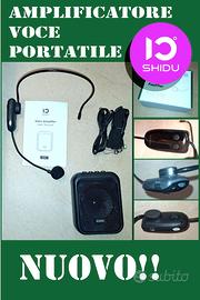 Amplificatore vocale SHIDU S40 (MP3, Bluetooth, ..
