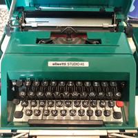 macchina da scrivere olivetti studio 45