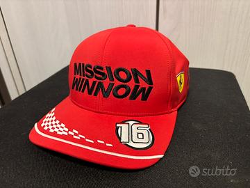 Cappellino Ferrari Charles Leclerc Pro Athlete