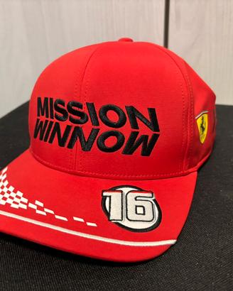 Cappellino Ferrari Charles Leclerc Pro Athlete