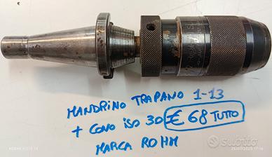 Mandrino trapano - lavorazioni meccaniche - tornio