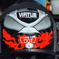 casco motocross taglia L
