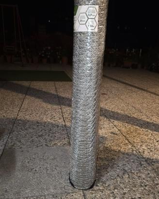 rotolo rete esagonale zincata 1 x 50 M