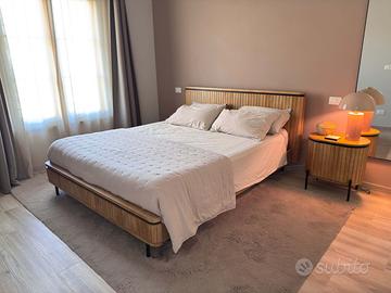 Letto matrimoniale Kavehome Licia 160x200 in legno