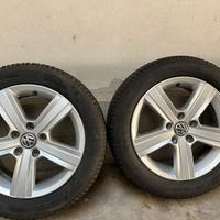 Cerchi il lega originale Volkswagen da 16 pollici