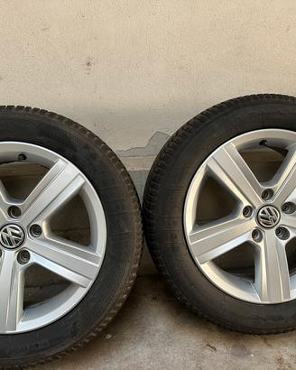 Cerchi il lega originale Volkswagen da 16 pollici