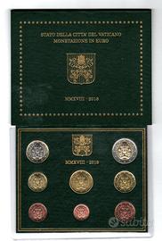 VATICANO 2018 DIVISIONALE SERIE ZECCA FDC ORIGINAL