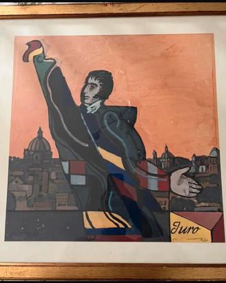 Ortega jose litografia quadro