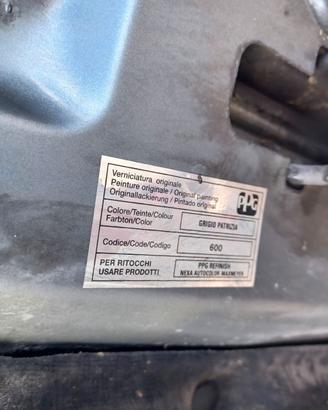 Cofano anteriore x fiat idea grigio antracite