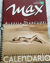 Calendario Alessia Marcuzzi Max 1998