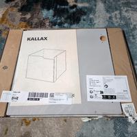 IKEA Kallax - accessorio grigio ondulato