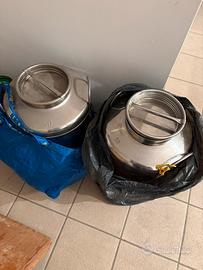 Fusto in acciaio inox