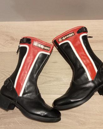 Stivaletti  da Moto Alpinestars Vintage n°40.