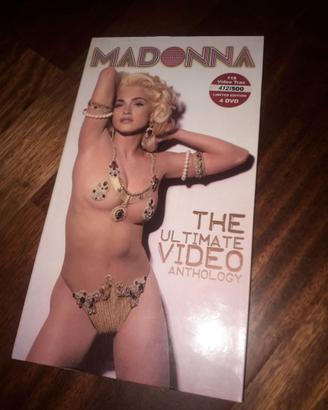 Madonna box 4 dvd raro