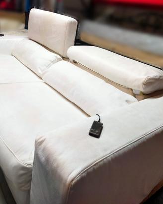 Divano tre posti seduta relax poltrone Sofà 