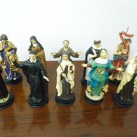 Lotto 10 Statue Santi Da Collezione