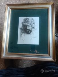 Quadro Oleografia Pittore SETTIMO FERRI