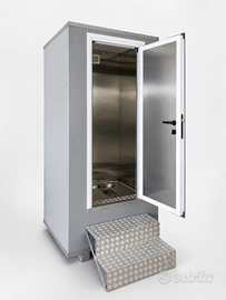WC mobile / bagno chimico in acciaio inox