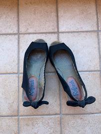 Sandali donna Refresh neri estivi (36)