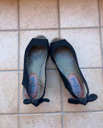 Sandali donna Refresh neri estivi (36)